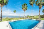Private swimming pool overlooking Copano Bay 